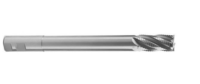 Cobalt Truncated Rougher/Finisher Extended Reach CC End Mills