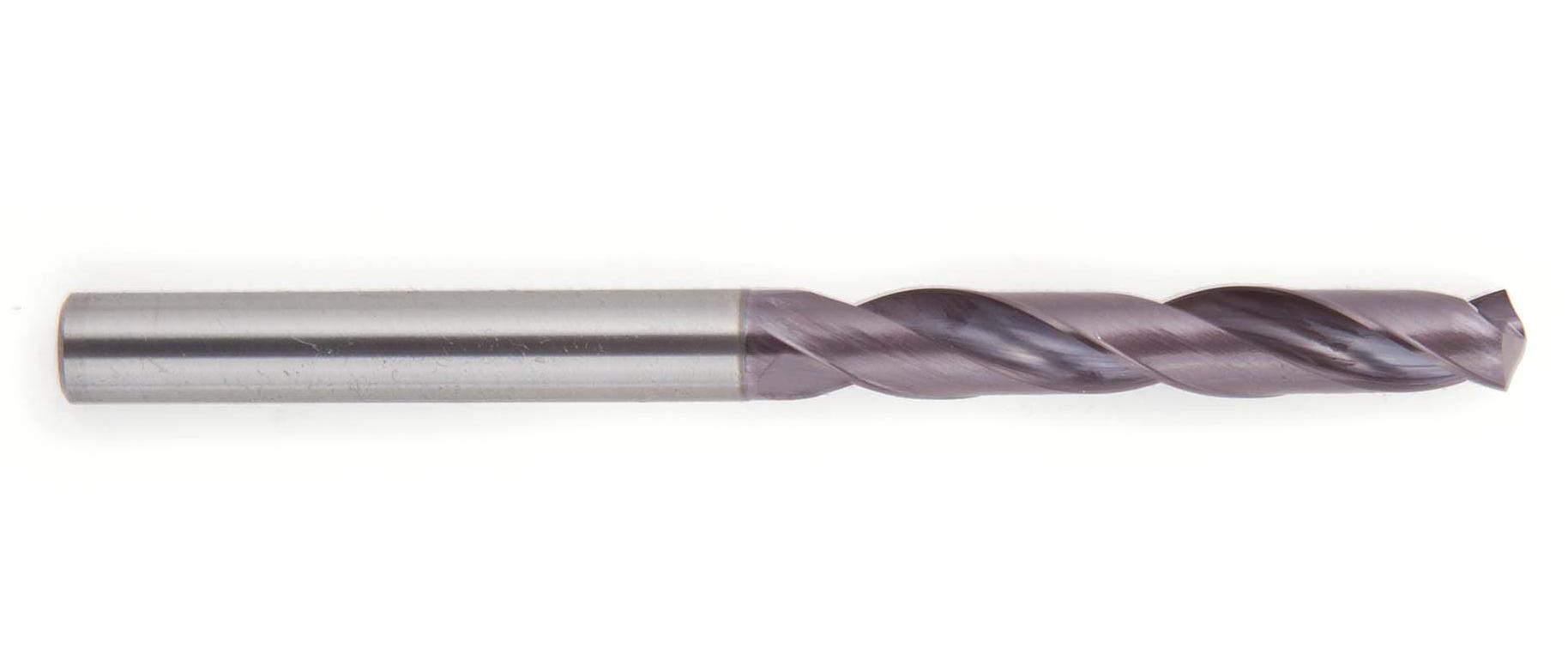 Short Length Royal HP AlTiN Coated Solid Carbide Drills