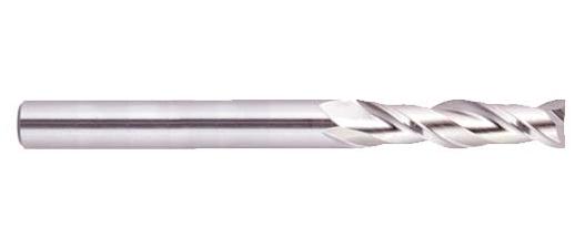 Two Flute Long Extension Single End Center Cutting HSS End Mills