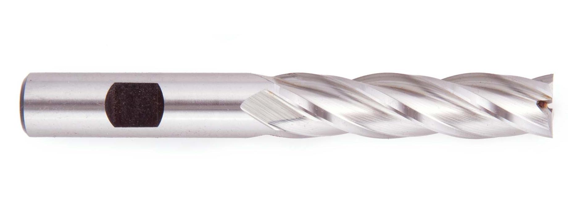 Long & Extra Long Single End Non-Center Cutting HSS End Mills