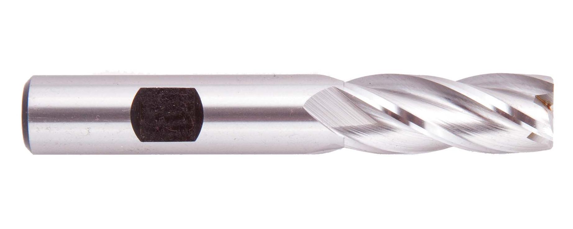 Regular Length Single End Center Cutting HSS End Mills