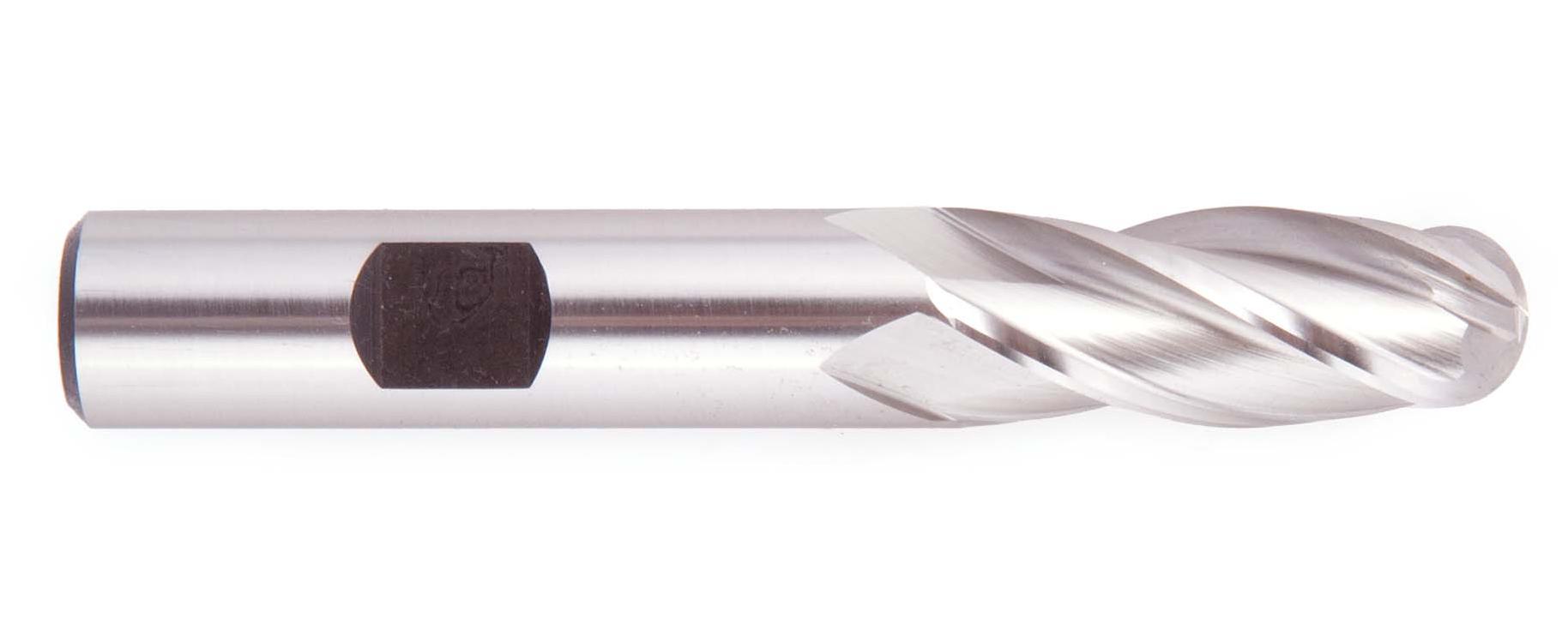 Ball End Single End Center Cutting Cobalt End Mills