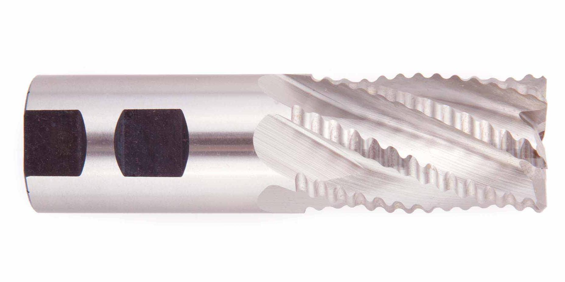 Coarse Pitch Non-Center Cutting Roughing Cobalt End Mills