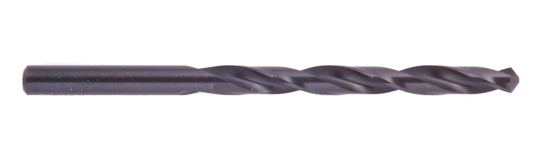 118° Point HSS Black Oxide Jobber Length Drills – Wire Gage Sizes