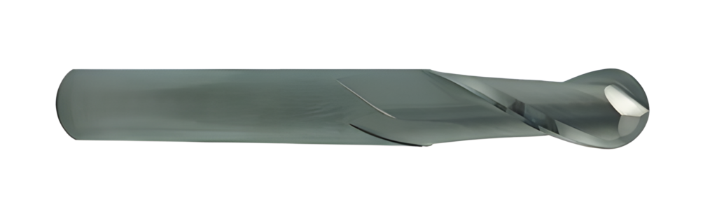 2 Flute Single End Ball Center Cutting Carbide End Mill