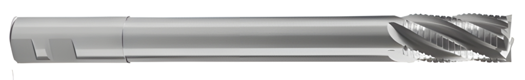 Cobalt Truncated Rougher/Finisher Extended Reach CC End Mills